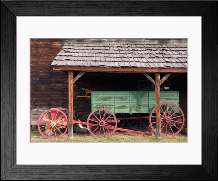 Framed Print : 02. CANADA, British Columbia, Fort Steele. Fort Steele Heritage Town / Museum. Old Wagons Framed Print : 02. CANADA, British Columbia, Fort Steele. Fort Steele Heritage Town / Museum. Old Wagons
