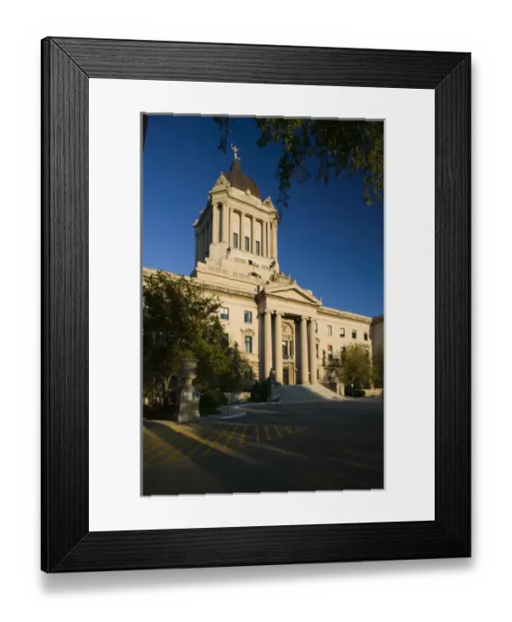 Framed Print : Canada, Manitoba, Winnipeg: Manitoba Legislative Building Framed Print : Canada, Manitoba, Winnipeg: Manitoba Legislative Building