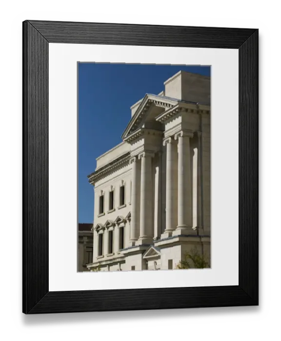 Framed Print : CANADA-Manitoba-Winnipeg: The Law Courts- Exterior Framed Print : CANADA-Manitoba-Winnipeg: The Law Courts- Exterior