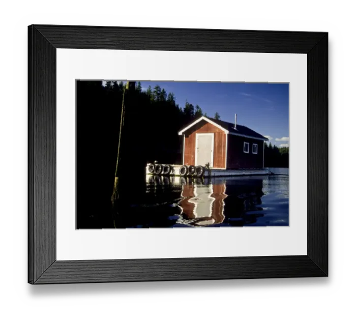 Framed Print : Canada: New Brunswick, Letang Harbour, fishing shack, July Framed Print : Canada: New Brunswick, Letang Harbour, fishing shack, July
