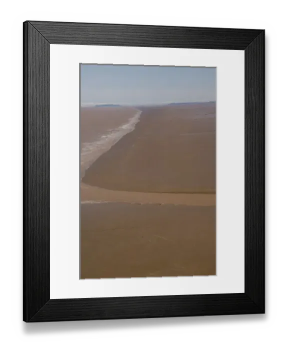 Framed Print : Canada, New Brunswick, Hopewell Cape, Bay of Fundy. Daniel Flats, views of mud flats