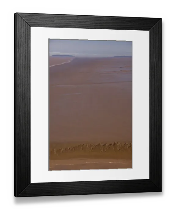 Framed Print : Canada, New Brunswick, Hopewell Cape, Bay of Fundy. Daniel Flats, view of mud flats Framed Print : Canada, New Brunswick, Hopewell Cape, Bay of Fundy. Daniel Flats, view of mud flats