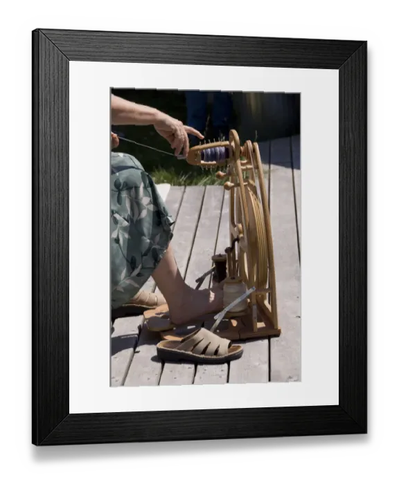 Framed Print : Canada, New Brunswick, Lakeburn. London-Wul Economusee. Typical wool producer using Framed Print : Canada, New Brunswick, Lakeburn. London-Wul Economusee. Typical wool producer using
