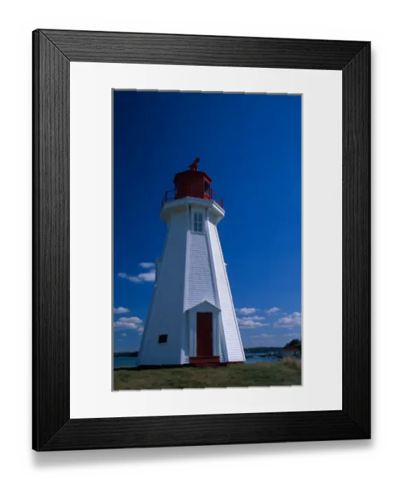Framed Print : NA, Canada, New Brunswick, Campabello Island. Mulholland lighthouse Framed Print : NA, Canada, New Brunswick, Campabello Island. Mulholland lighthouse