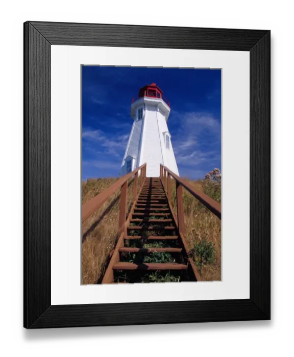 Framed Print : NA, Canada, New Brunswick, Campobello Island. Mulholland lighthouse Framed Print : NA, Canada, New Brunswick, Campobello Island. Mulholland lighthouse