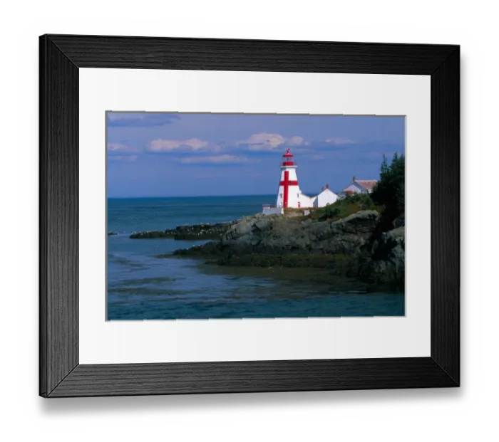 Framed Print : NA, Canada, New Brunswick, Campobello Island. East Quoddy lighthouse Framed Print : NA, Canada, New Brunswick, Campobello Island. East Quoddy lighthouse