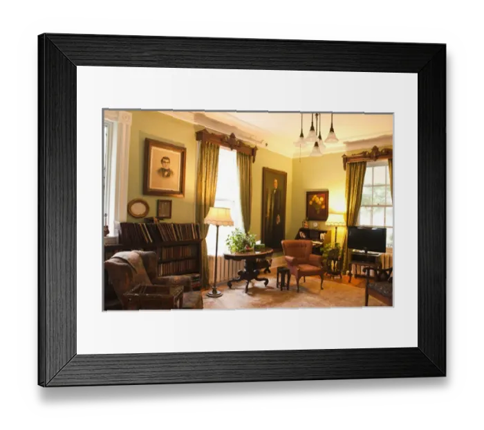 Framed Print : New Brunswick, Canada. Marshlands Inn B & B, Sackville Framed Print : New Brunswick, Canada. Marshlands Inn B & B, Sackville
