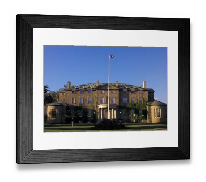 Framed Print : NA, Canada, New Brunswick, Fredricton Old Government House (b. 1826)