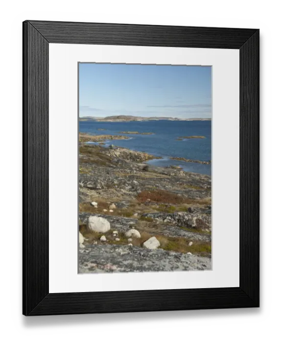 Framed Print : Canada, Newfoundland & Labrador, Northern Labrador coast, Hopedale (aka Agvituk) Framed Print : Canada, Newfoundland & Labrador, Northern Labrador coast, Hopedale (aka Agvituk)