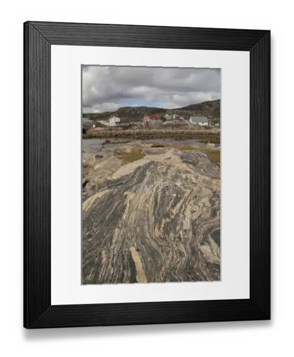 Framed Print : Canada, Newfoundland and Labrador, Northern Labrador coast, Hopedale (aka Agvituk) Framed Print : Canada, Newfoundland and Labrador, Northern Labrador coast, Hopedale (aka Agvituk)