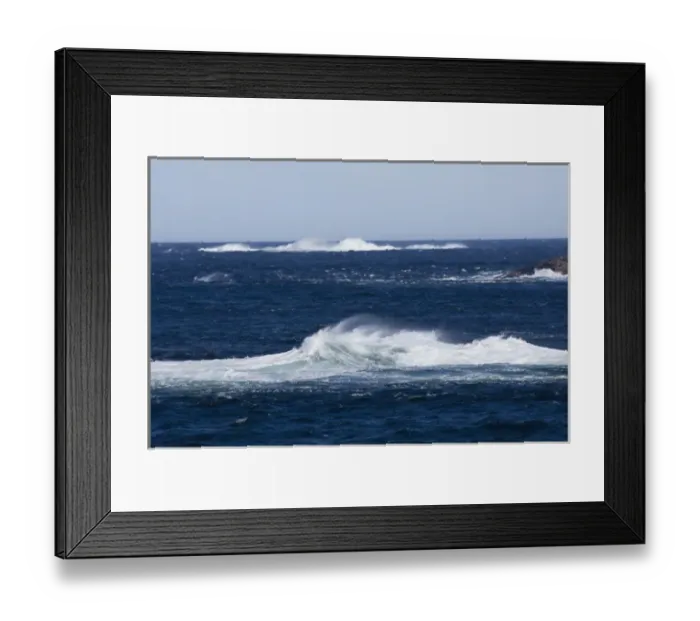 Framed Print : Canada, Newfoundland and Labrador. Rough force 8 winds & seas off the Labrador coast Framed Print : Canada, Newfoundland and Labrador. Rough force 8 winds & seas off the Labrador coast