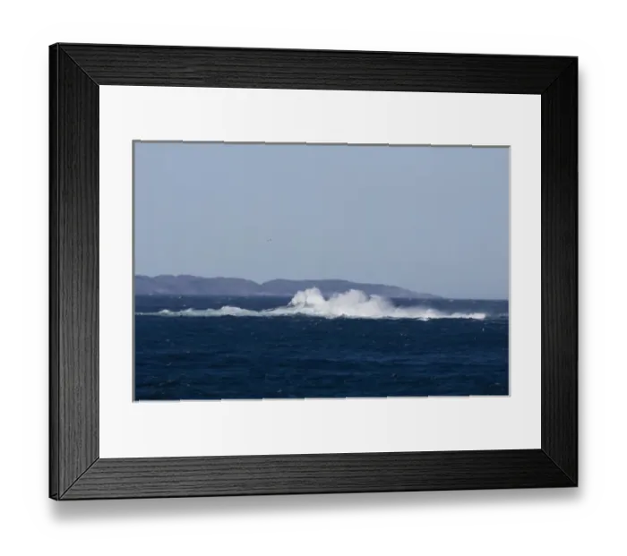 Framed Print : Canada, Newfoundland and Labrador. Rough force 8 winds & seas off the Labrador coast Framed Print : Canada, Newfoundland and Labrador. Rough force 8 winds & seas off the Labrador coast