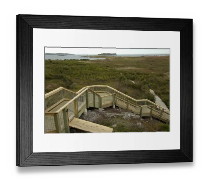 Framed Print : Canada, Newfoundland and Labrador, L Anse Aux Meadows. Archaeological site of Framed Print : Canada, Newfoundland and Labrador, L Anse Aux Meadows. Archaeological site of
