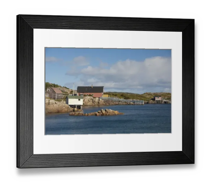Framed Print : Canada, Newfoundland and Labrador, Twillingate. Fishermans Point, scenic coastline Framed Print : Canada, Newfoundland and Labrador, Twillingate. Fishermans Point, scenic coastline