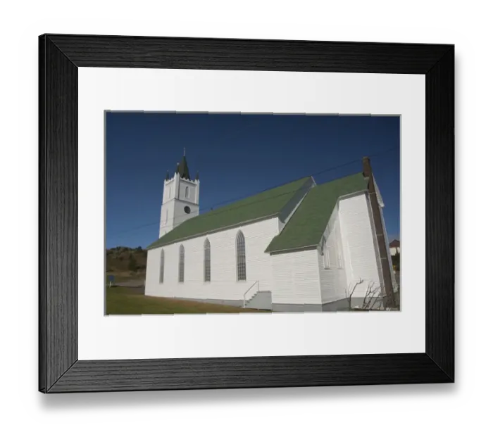 Framed Print : Canada, Newfoundland and Labrador, Twillingate. Historic St. Peters Anglican Church, c Framed Print : Canada, Newfoundland and Labrador, Twillingate. Historic St. Peters Anglican Church, c