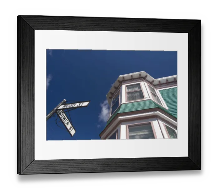 Framed Print : Canada, Newfoundland and Labrador, St. John s. Typical colorful St. John s