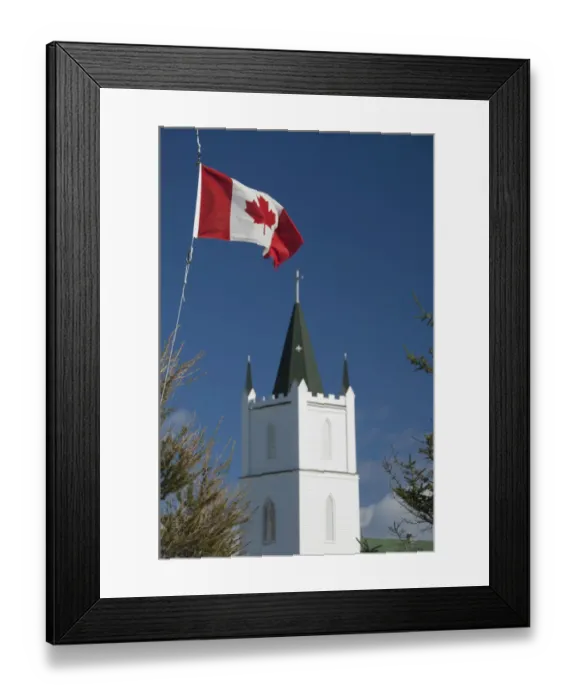 Framed Print : Canada, Newfoundland and Labrador, Twillingate. Historic St. Peters Anglican Church, c Framed Print : Canada, Newfoundland and Labrador, Twillingate. Historic St. Peters Anglican Church, c