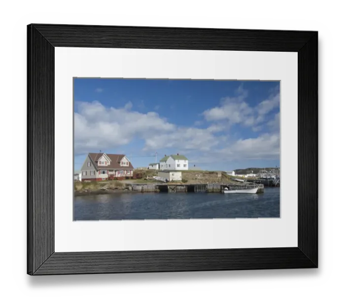 Framed Print : Canada, Newfoundland and Labrador, Twillingate. The port area along the Kittiwake Coast Framed Print : Canada, Newfoundland and Labrador, Twillingate. The port area along the Kittiwake Coast