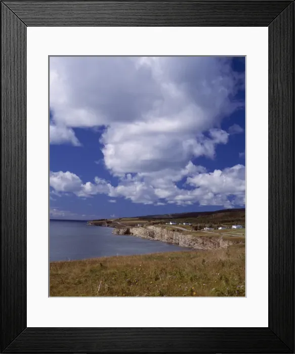 Framed Print : Felix Cove, a small community on the Port au Port Peninsula in NewFoundland, Canada Framed Print : Felix Cove, a small community on the Port au Port Peninsula in NewFoundland, Canada