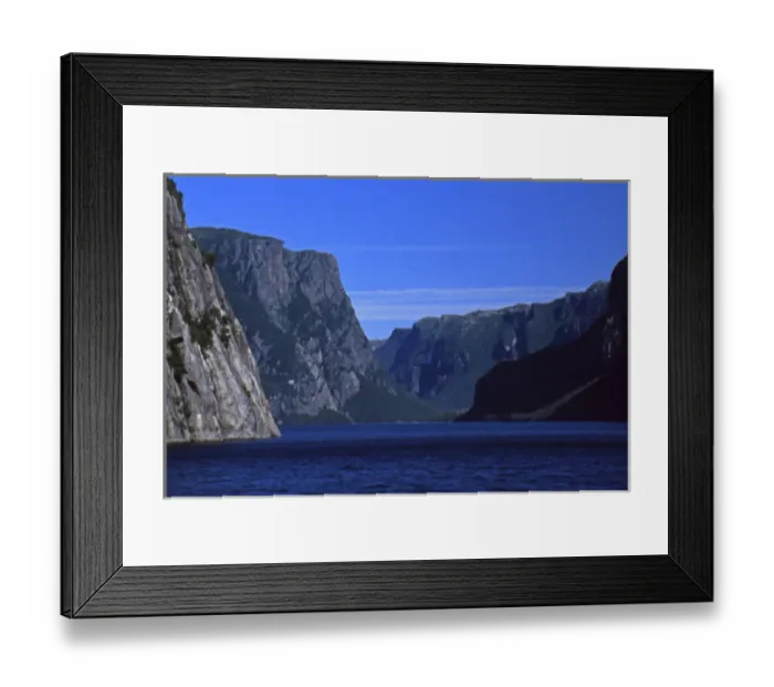 Framed Print : North America, Canada, Newfoundland, NOrthern Peninsula, Gros Morne National Park