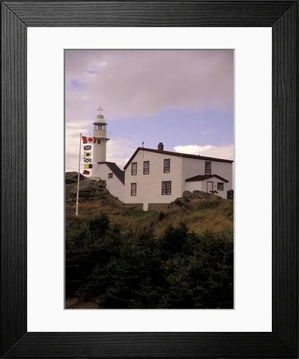 Framed Print : NA, Canada, Newfoundland, Lobster Cove Lobster Cove Light Framed Print : NA, Canada, Newfoundland, Lobster Cove Lobster Cove Light