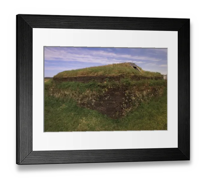 Framed Print : N. A. Canada, Newfoundland, L Anse aux Meadows Framed Print : N. A. Canada, Newfoundland, L Anse aux Meadows