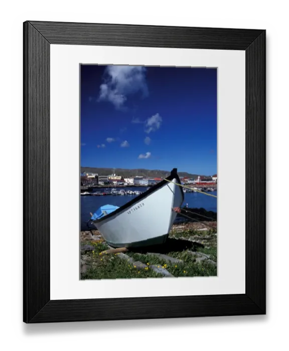 Framed Print : North America, Canada, Miquelon and St. Pierre, Dory boat Framed Print : North America, Canada, Miquelon and St. Pierre, Dory boat