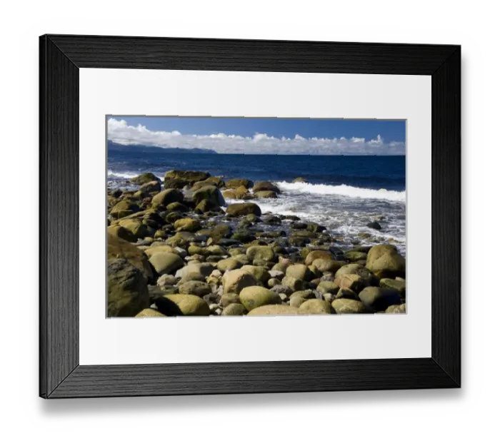 Framed Print : North America, Canada, Newfoundland and Labrador, Gros Morne National Park, Coastline