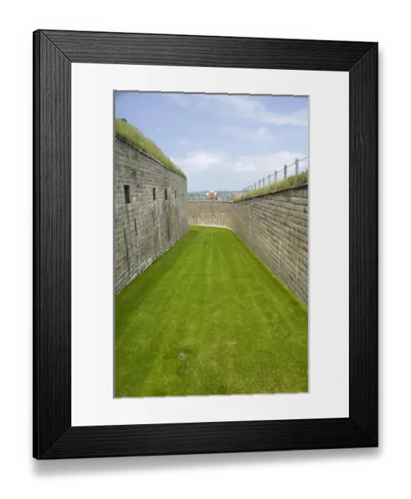 Framed Print : Canada, Nova Scotia, Halifax. Citadel, National Historic Site. Fort walls Framed Print : Canada, Nova Scotia, Halifax. Citadel, National Historic Site. Fort walls