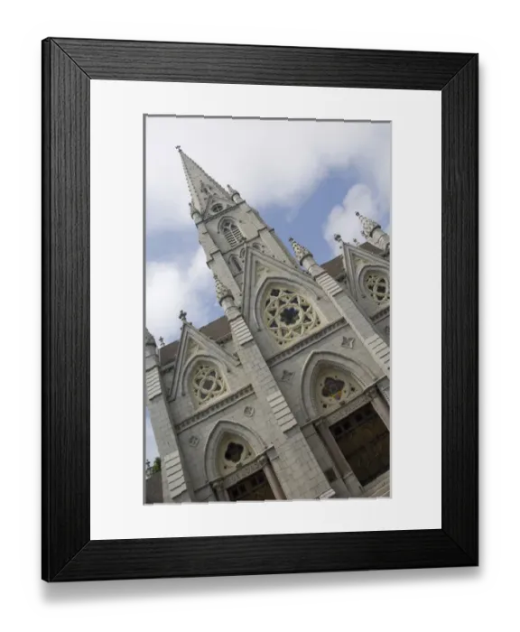 Framed Print : Canada, Nova Scotia, Halifax. Saint Marys Cathedral Basilica. The tallest polished