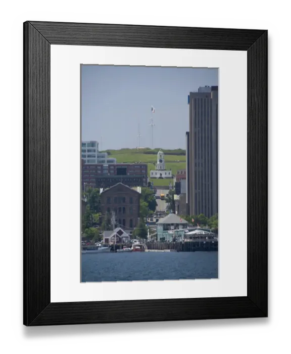 Framed Print : Canada, Nova Scotia, Halifax. City views of Halifax from the water, Old Town Clock Framed Print : Canada, Nova Scotia, Halifax. City views of Halifax from the water, Old Town Clock