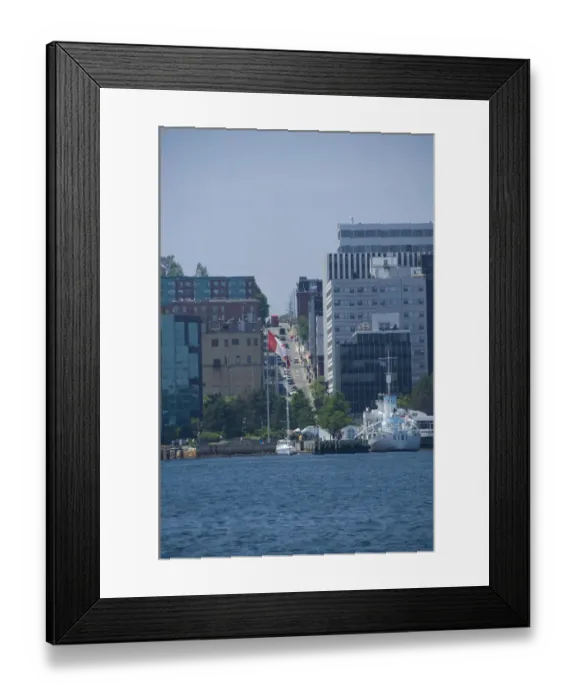 Framed Print : Canada, Nova Scotia, Halifax. City views of Halifax from the water Framed Print : Canada, Nova Scotia, Halifax. City views of Halifax from the water