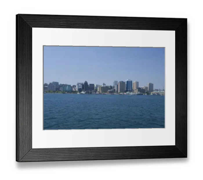 Framed Print : Canada, Nova Scotia, Halifax. City views of Halifax from the water Framed Print : Canada, Nova Scotia, Halifax. City views of Halifax from the water