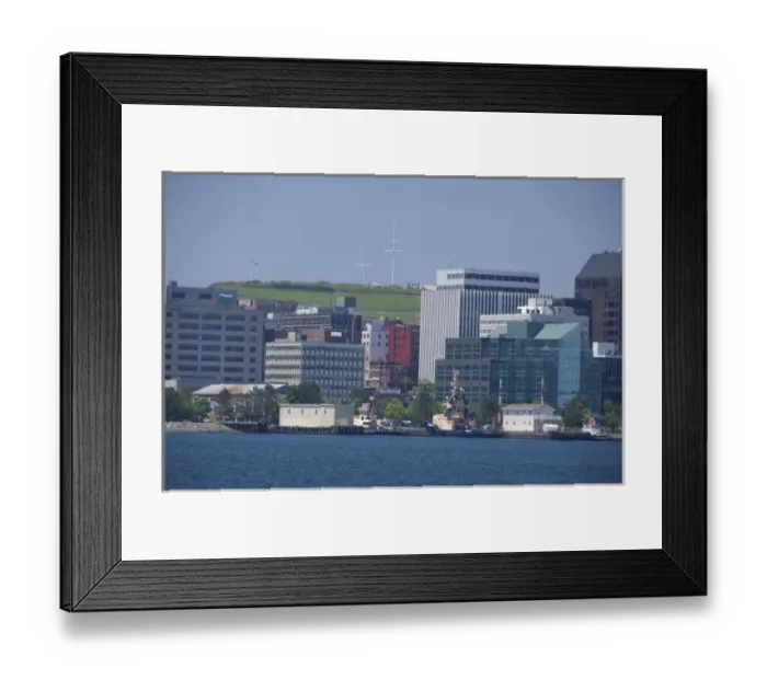 Framed Print : Canada, Nova Scotia, Halifax. City views of Halifax from the water Framed Print : Canada, Nova Scotia, Halifax. City views of Halifax from the water