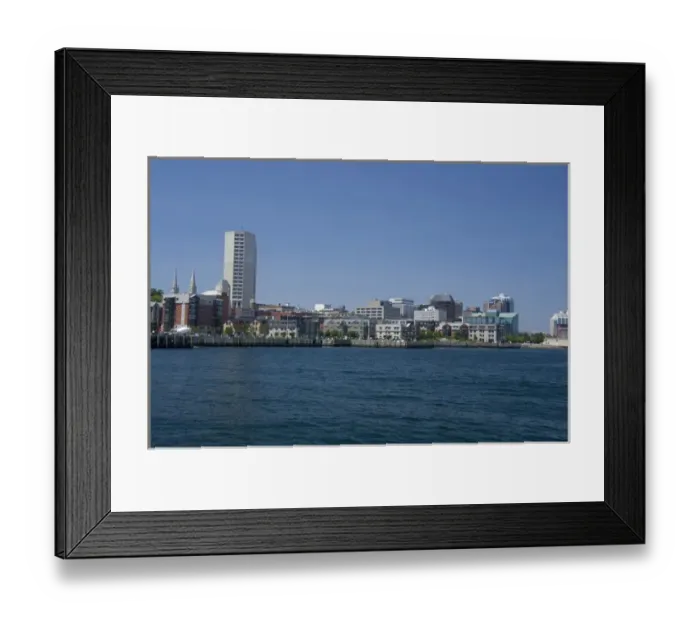 Framed Print : Canada, Nova Scotia, Halifax. City views of Halifax from the water Framed Print : Canada, Nova Scotia, Halifax. City views of Halifax from the water