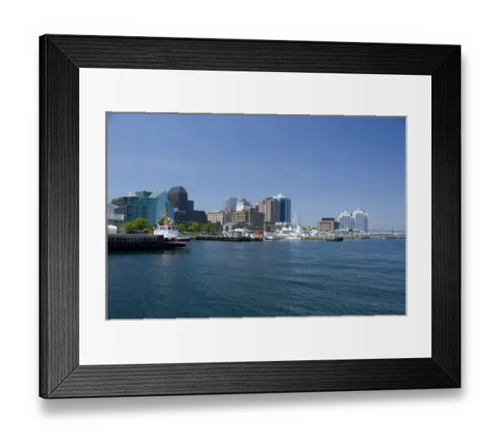Framed Print : Canada, Nova Scotia, Halifax. City views of Halifax from the water Framed Print : Canada, Nova Scotia, Halifax. City views of Halifax from the water