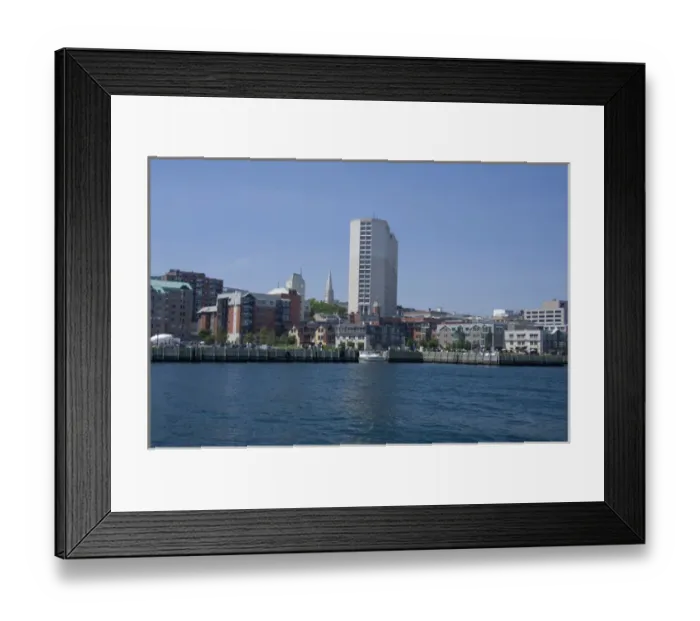 Framed Print : Canada, Nova Scotia, Halifax. City views of Halifax from the water Framed Print : Canada, Nova Scotia, Halifax. City views of Halifax from the water