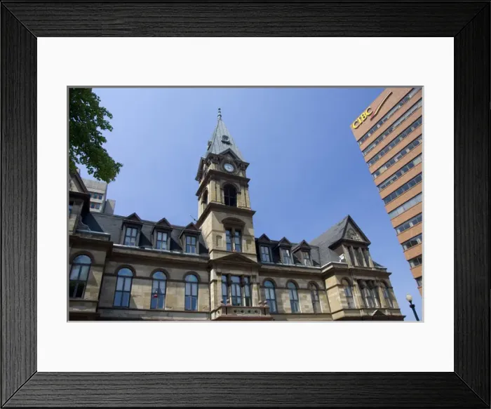 Framed Print : Canada, Nova Scotia, Halifax. Halifax City Hall, Victorian architecture built in 1888 Framed Print : Canada, Nova Scotia, Halifax. Halifax City Hall, Victorian architecture built in 1888