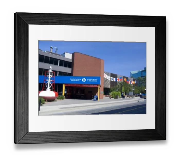Framed Print : Canada, Nova Scotia, Halifax. Maritime Museum of the Atlantic dedicated to the seafaring Framed Print : Canada, Nova Scotia, Halifax. Maritime Museum of the Atlantic dedicated to the seafaring