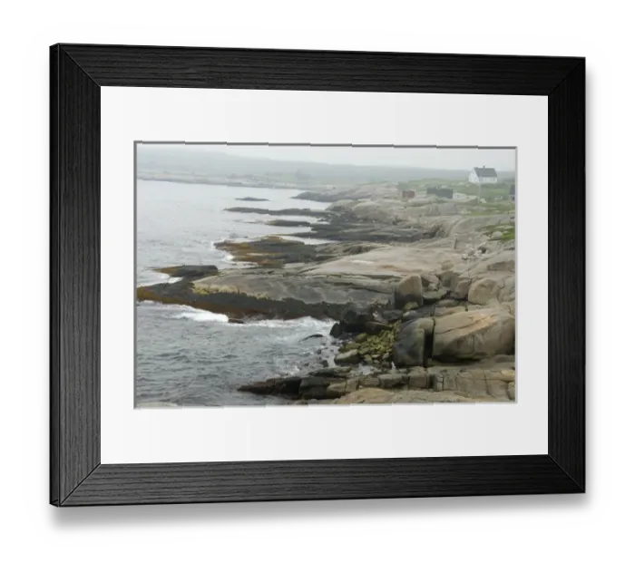 Framed Print : Canada, Nova Scotia, Peggys Cove. Rocky coastline Framed Print : Canada, Nova Scotia, Peggys Cove. Rocky coastline