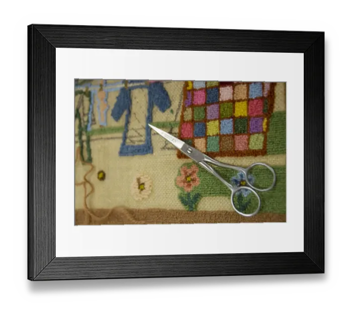 Framed Print : Canada, Nova Scotia, Cape Breton Island, Cheticamp, Acadien Museum and Artist workshop