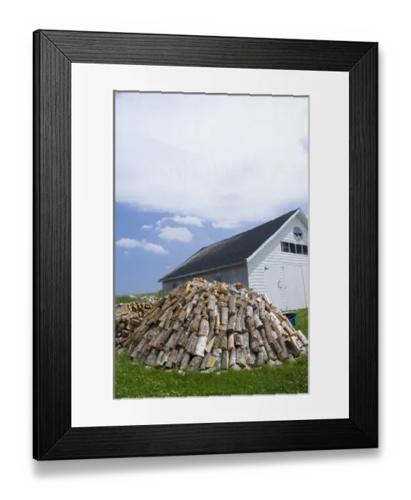 Framed Print : Canada, Nova Scotia, Cape Breton Island. Cabot Trail, Neils Harbour. Stacked Framed Print : Canada, Nova Scotia, Cape Breton Island. Cabot Trail, Neils Harbour. Stacked