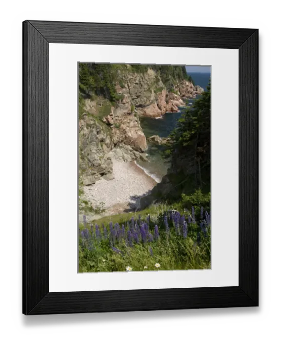 Framed Print : Canada, Nova Scotia, Cape Breton Island, Cabot Trail, Ingonish