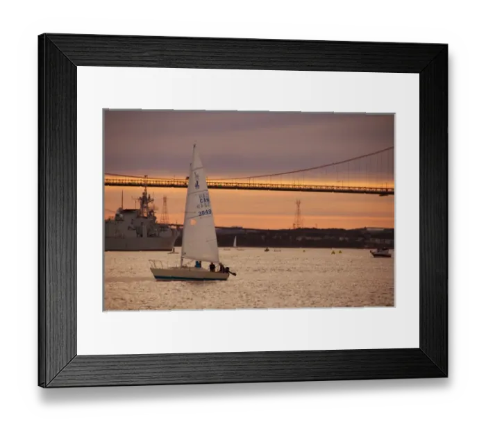 Framed Print : Canada, Nova Scotia, Halifax. Waterfront sunset Framed Print : Canada, Nova Scotia, Halifax. Waterfront sunset