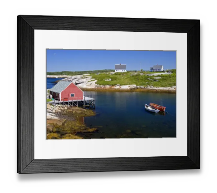 Framed Print : Peggys Cove, Nova Scotia, Canada. canada, canadian, nova scotia, peggys cove