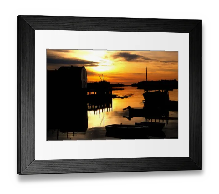 Framed Print : N. A. Canada, Nova Scotia, Blue Rock. Sunrise at Blue Rock Framed Print : N. A. Canada, Nova Scotia, Blue Rock. Sunrise at Blue Rock