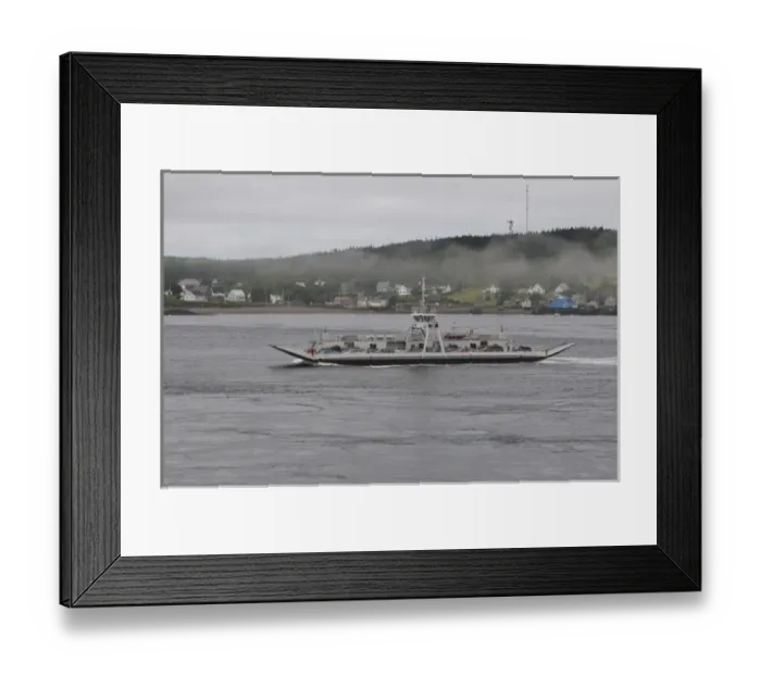 Framed Print : Nova Scotia, Canada. Tiverton vehicle ferry Framed Print : Nova Scotia, Canada. Tiverton vehicle ferry