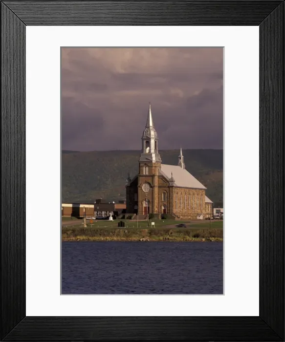 Framed Print : NA, Canada, Nova Scotia, Cheticamp St. Peters Church Framed Print : NA, Canada, Nova Scotia, Cheticamp St. Peters Church