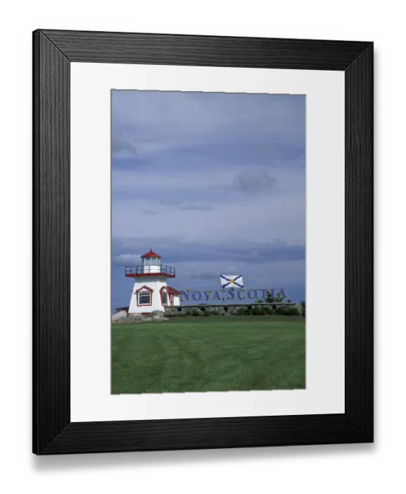Framed Print : NA, Canada, Nova Scotia, Amherst Nova Scotia border sign Framed Print : NA, Canada, Nova Scotia, Amherst Nova Scotia border sign