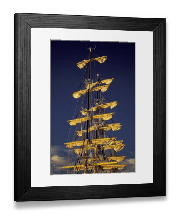 Framed Print : NA, Canada, Nova Scotia, Halifax Ships sails Framed Print : NA, Canada, Nova Scotia, Halifax Ships sails
